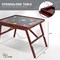 Jumbl 1500-Piece Puzzle Table w/Mat, 27" x 35" Jigsaw Puzzle Board w/Legs 6 Removable Drawers